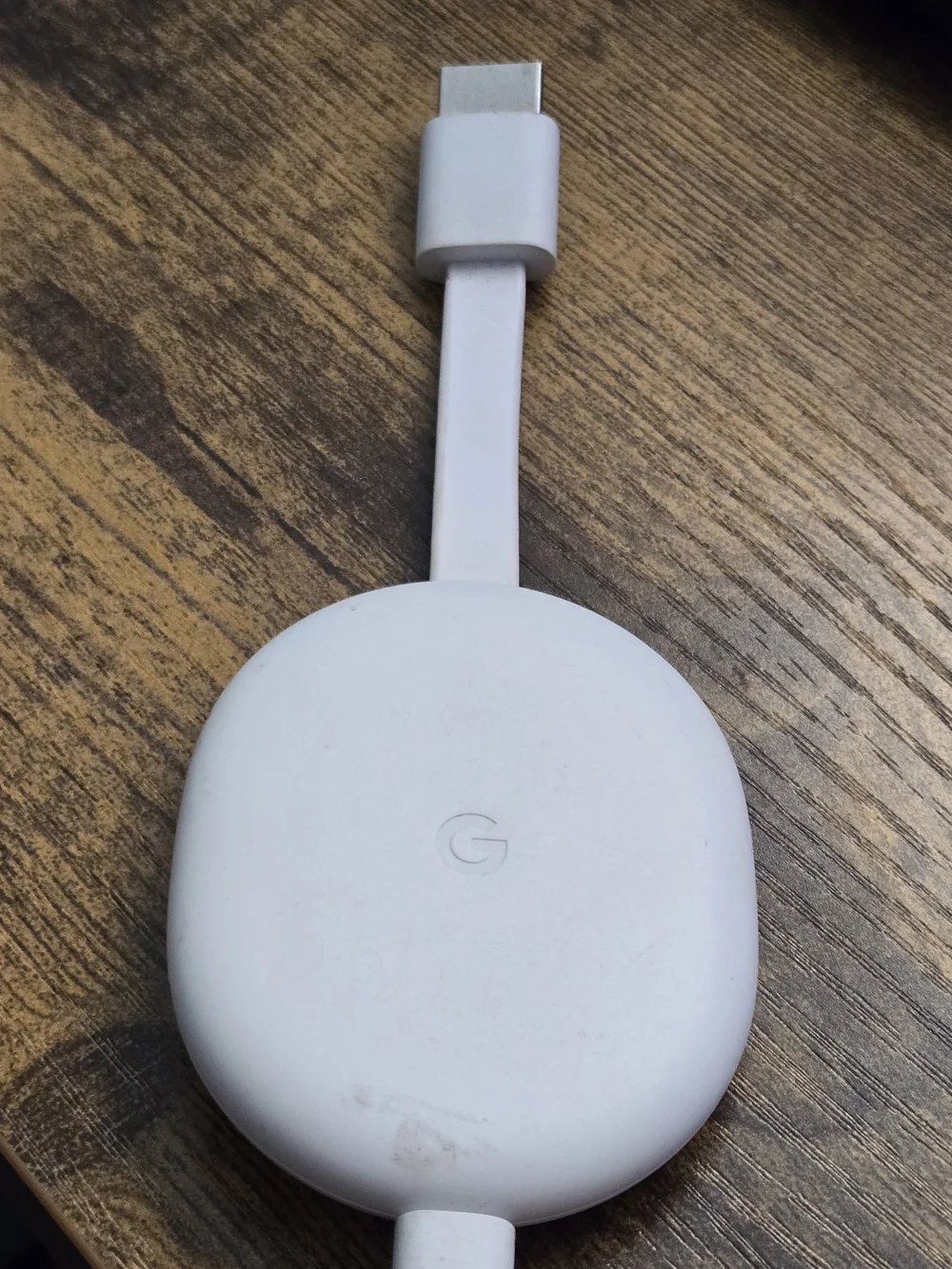 google white chromecast