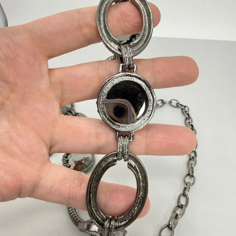 N/A gunmetal tone