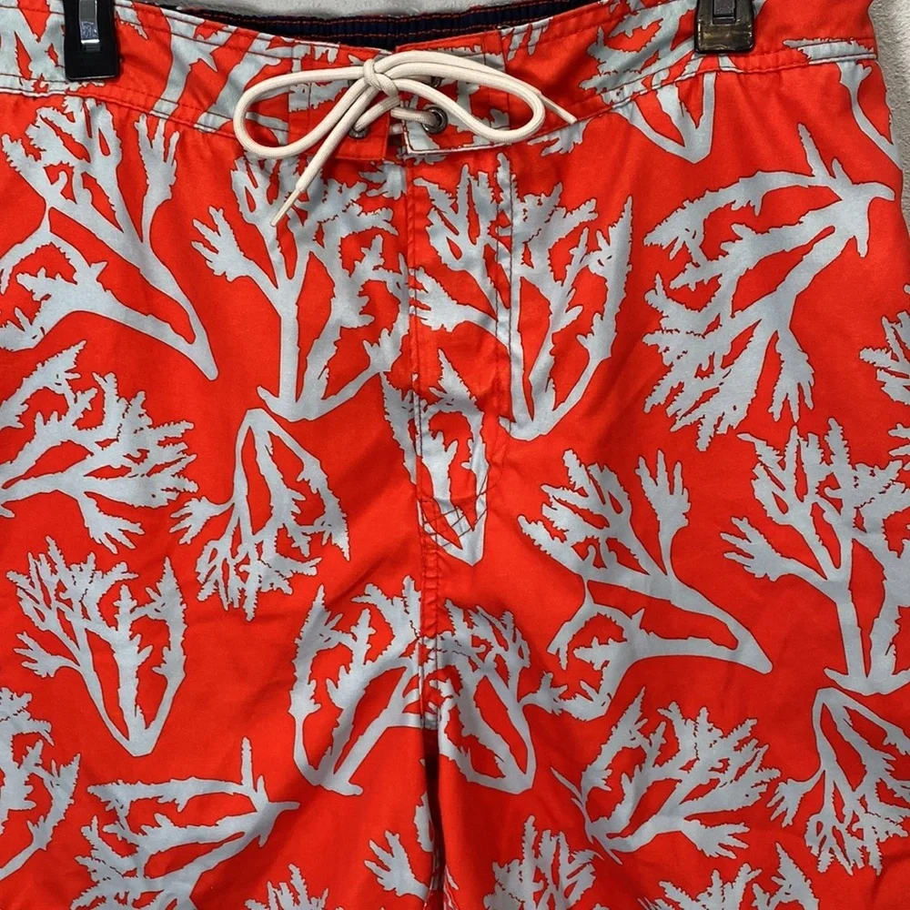 Nautica swim shorts coral‎ print