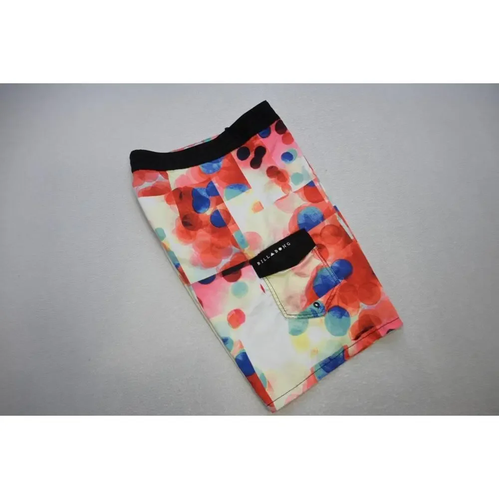 Billabong Cargo‎ Board Shorts Surf Performance Graphic Athletic Mens Sz 34