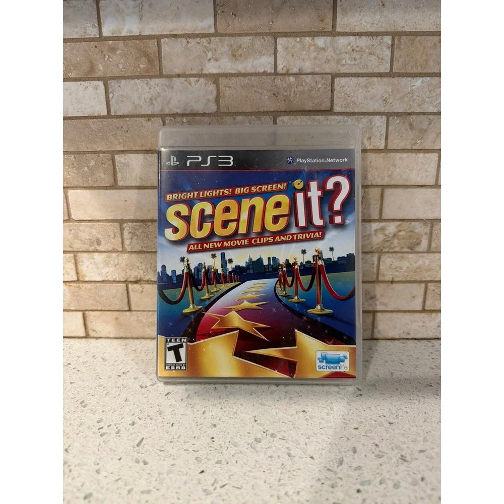 Scene It Movie Trivia PS3 Game‎