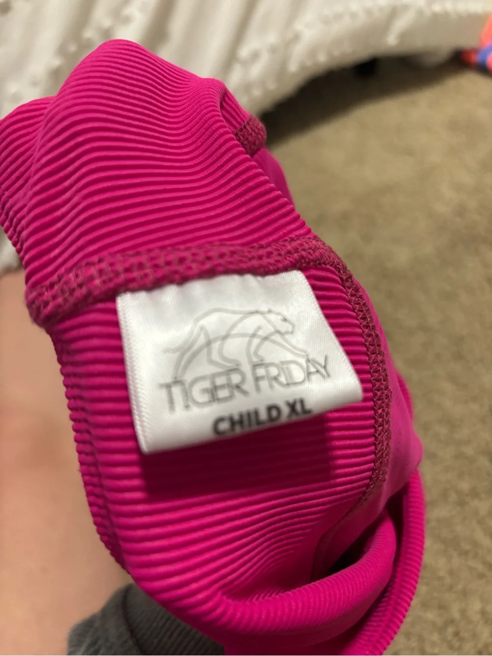 Tiger Friday soft ribbed