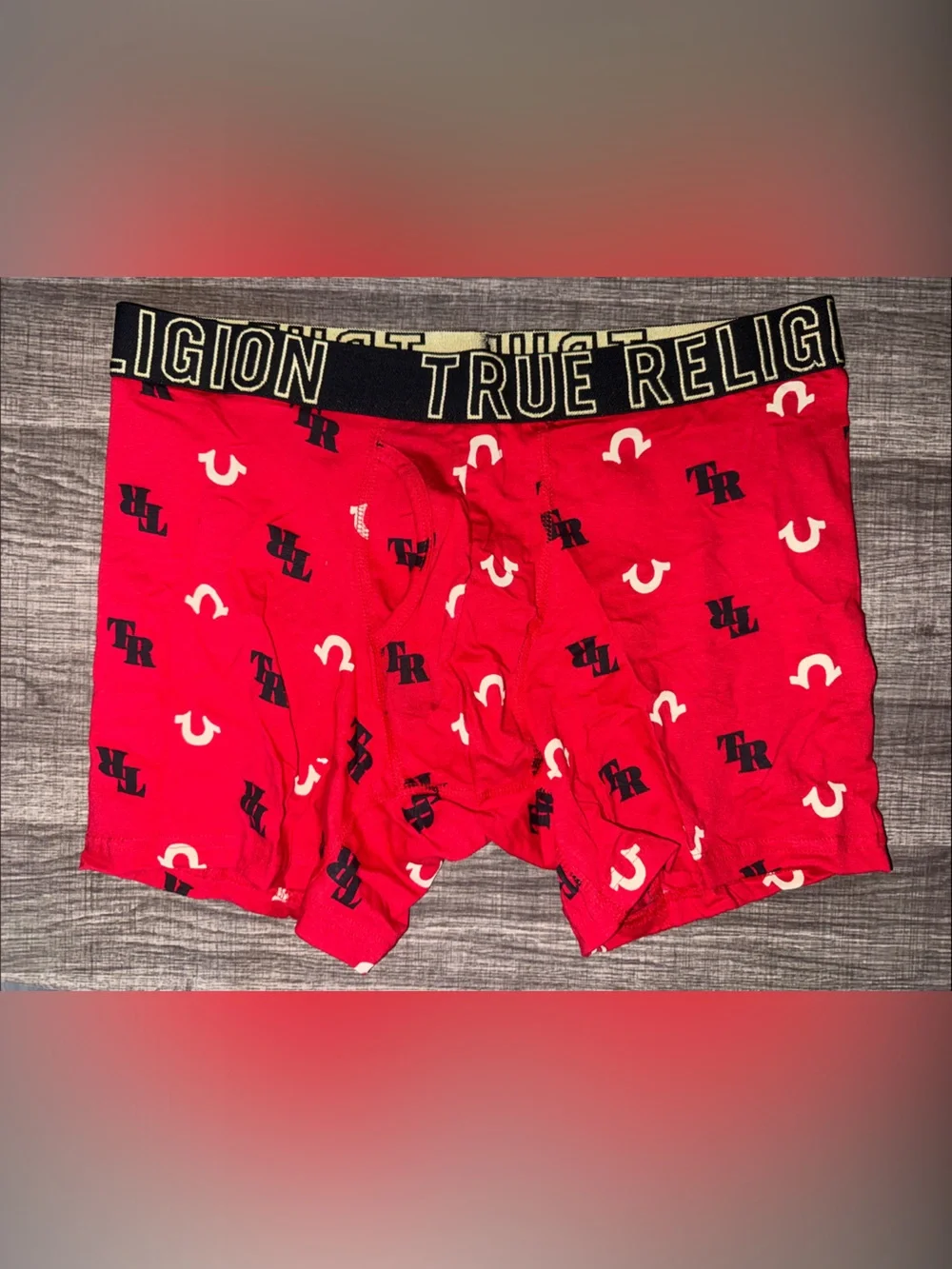 True Religion Red Men Boxer Briefs