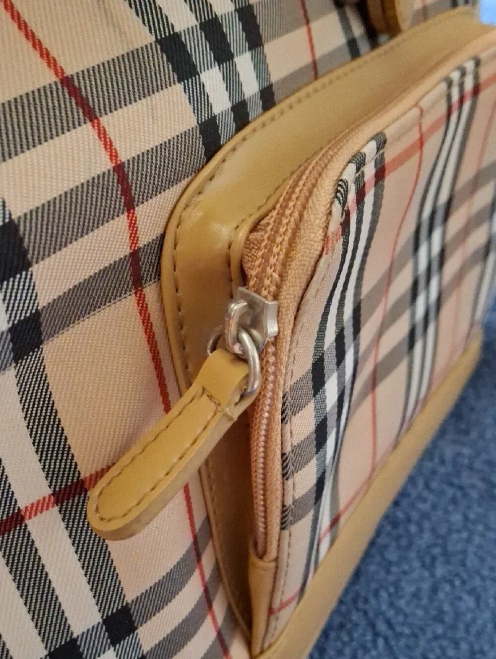 Burberry backpack signature