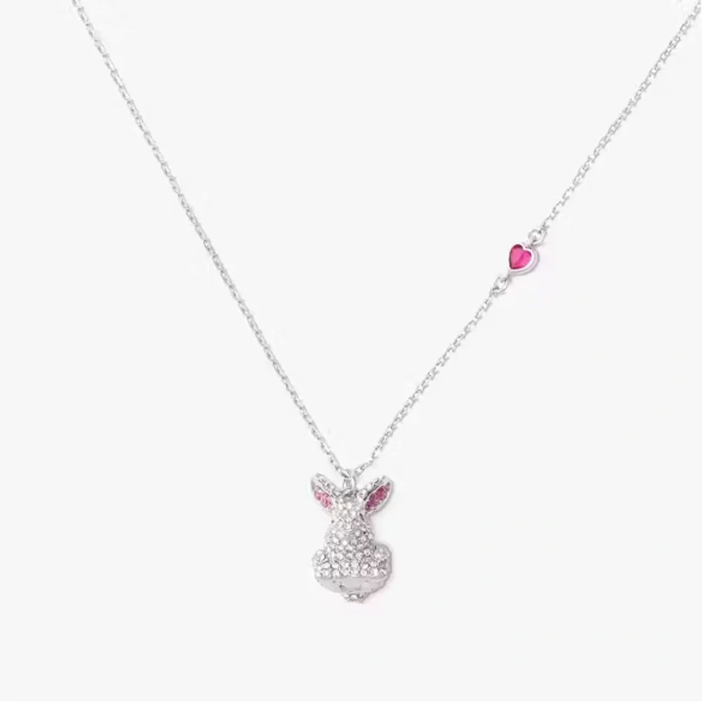 New $98 MSRP Kate Spade‎ Starring Bunny Mini Pendant Necklace