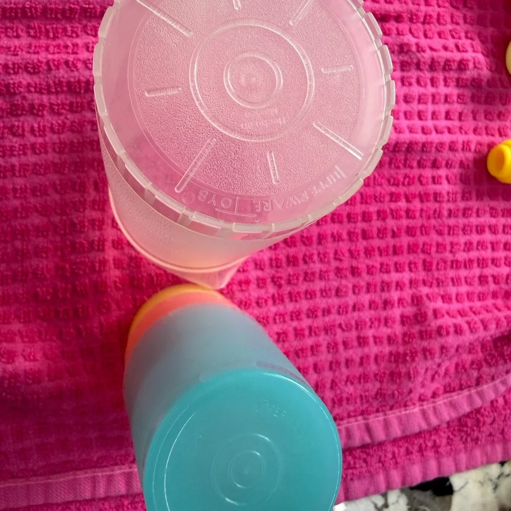 Tupperware frosted mini