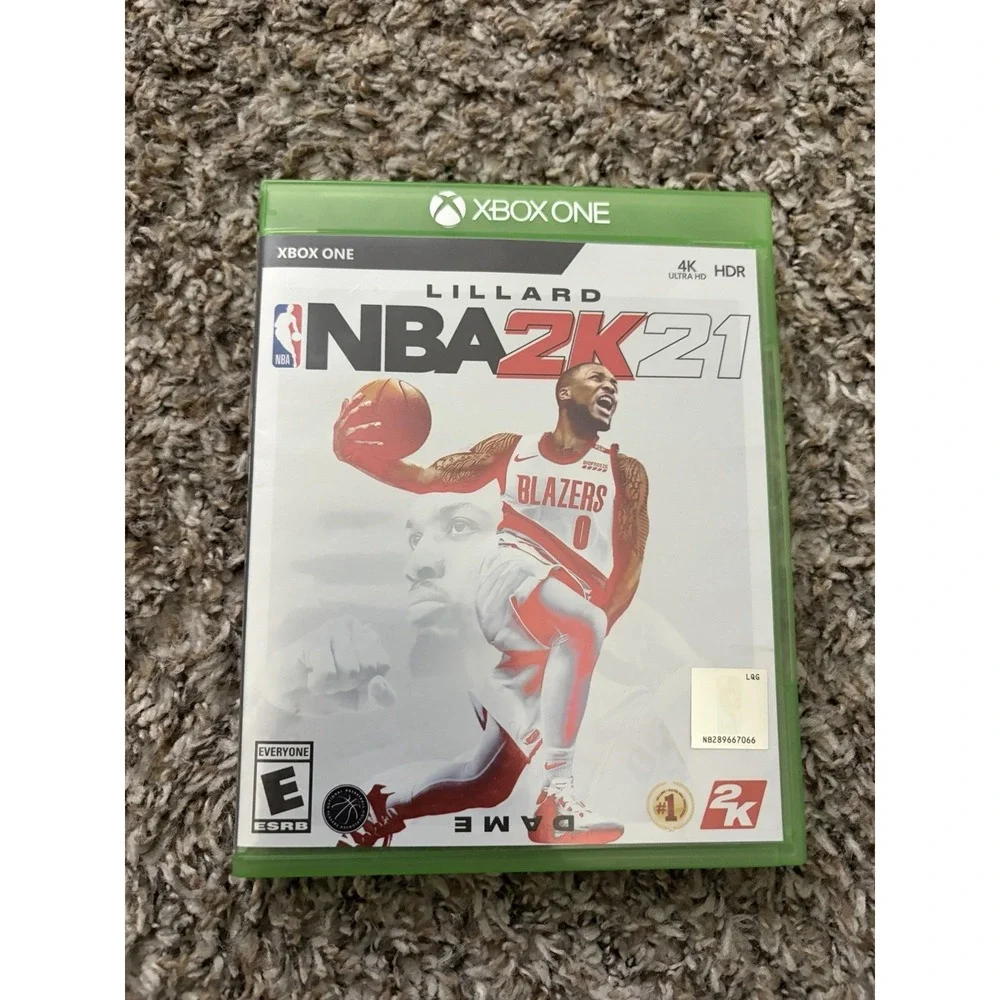 NBA 2K21‎ (Microsoft Xbox One, 2020) Complete Insert CIB Video Game Basketball