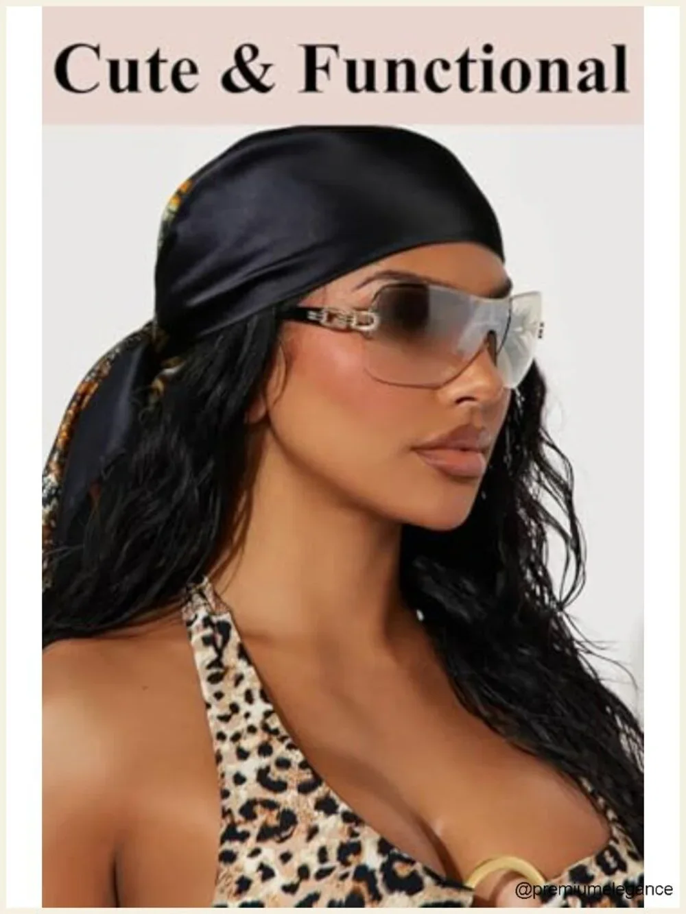 Women's Silk-Like Square Head Scarf 35