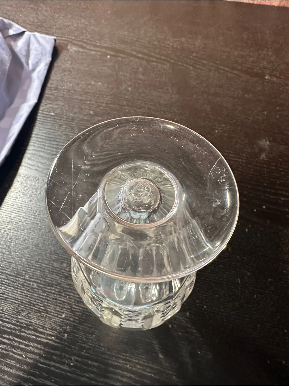 Baccarat bottom foot