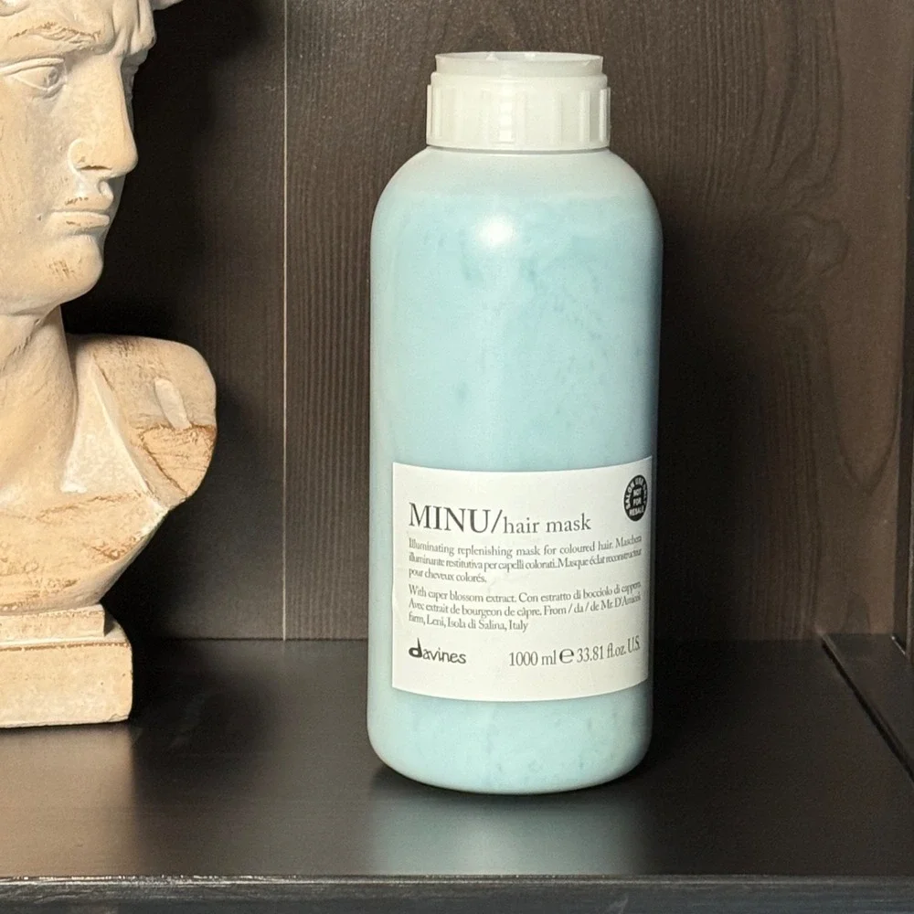 Davines MINU Illuminating Replenishing Hair Mask for Colored Hair 1000ml‎ 33.8oz