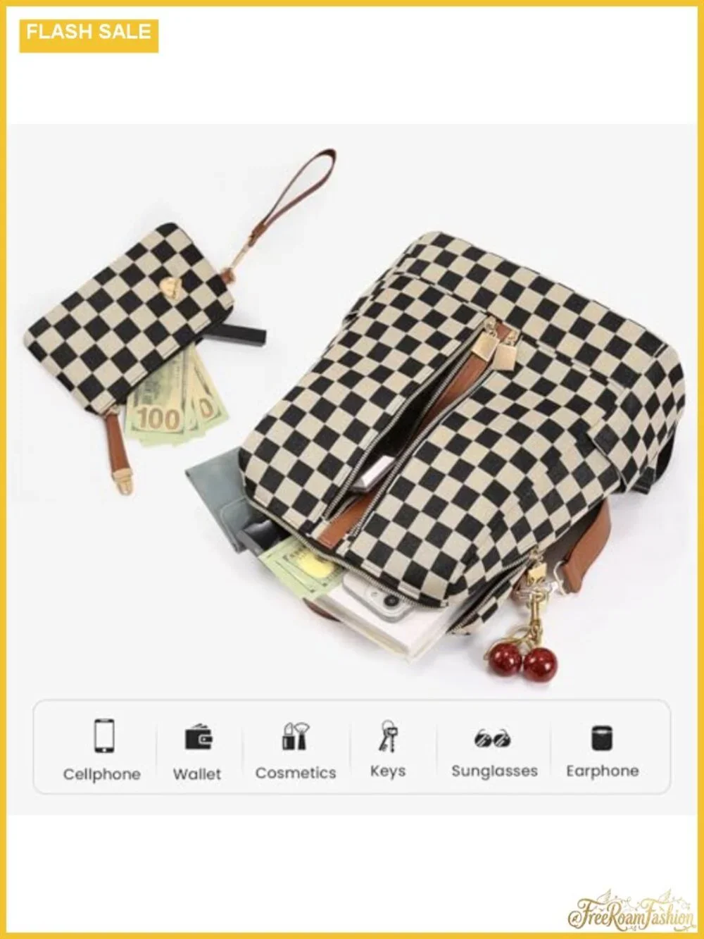 N/A adorable checkered