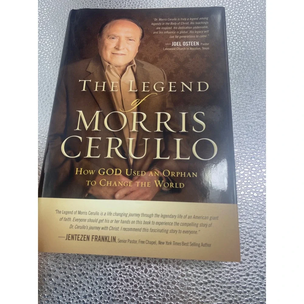 The Legend‎ of Morris Cerullo Biography Hardcover Christian Religious History