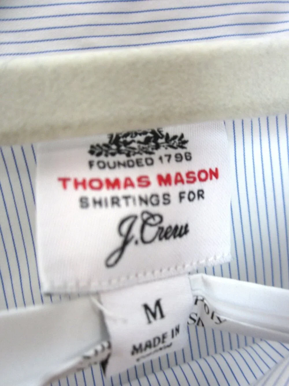J. Crew crisp square