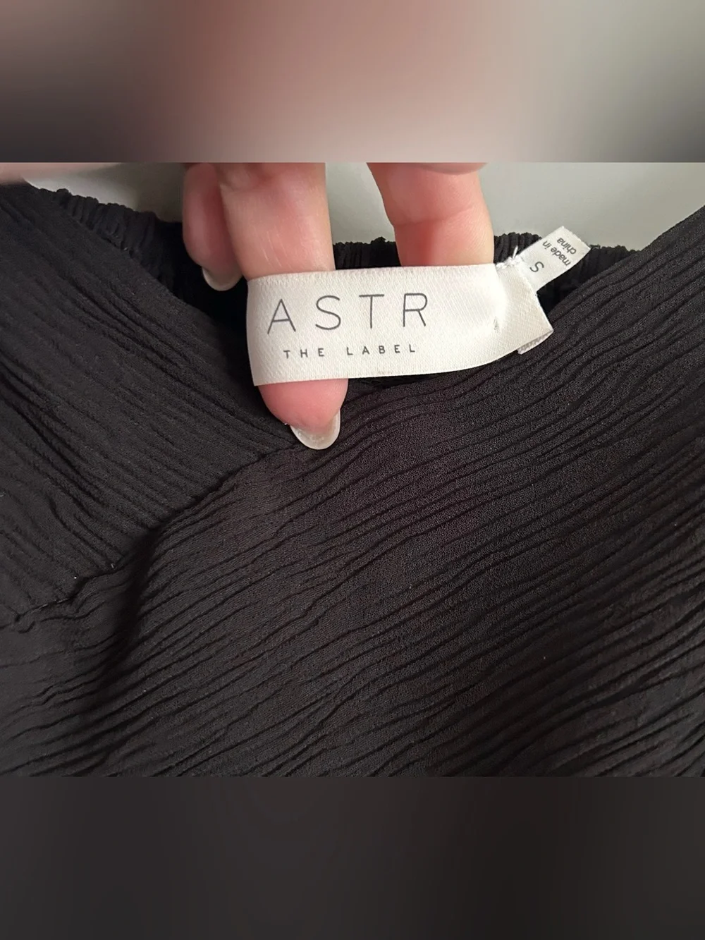 Astr gorgeous label