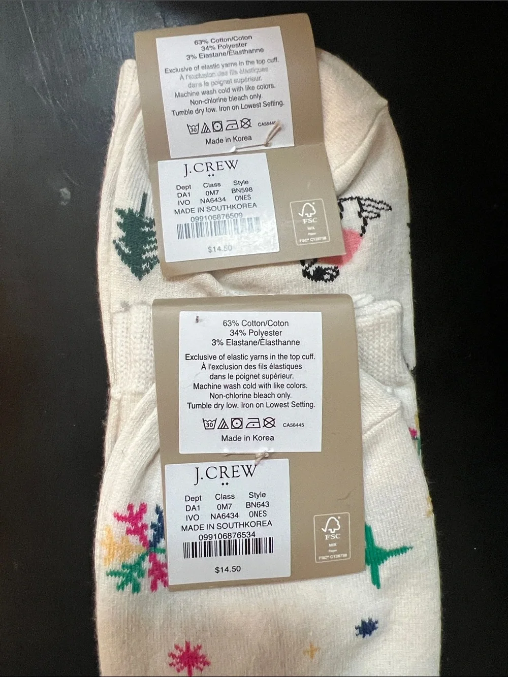 J. Crew pair crew