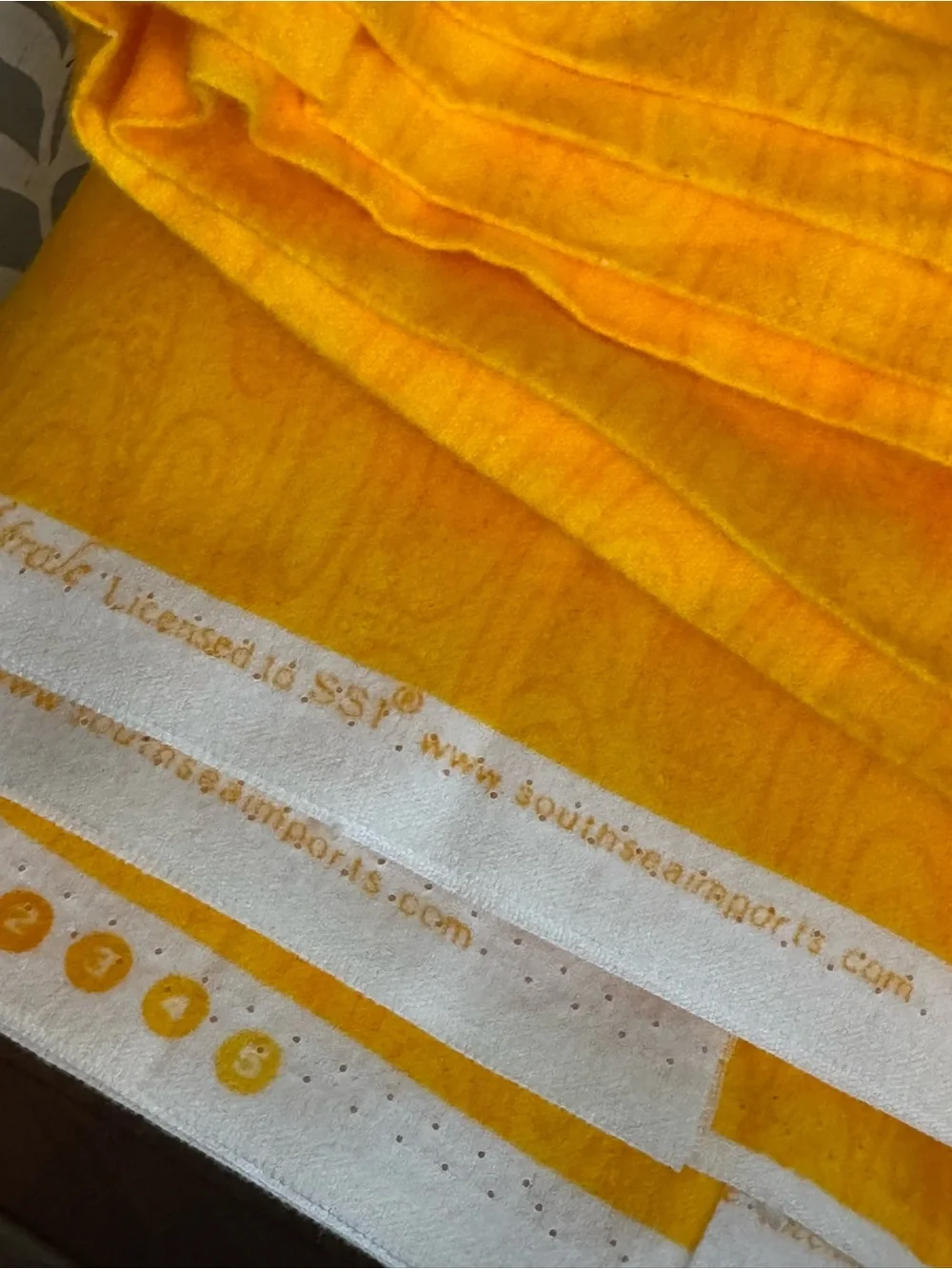 South Sea Imports vibrant yellow