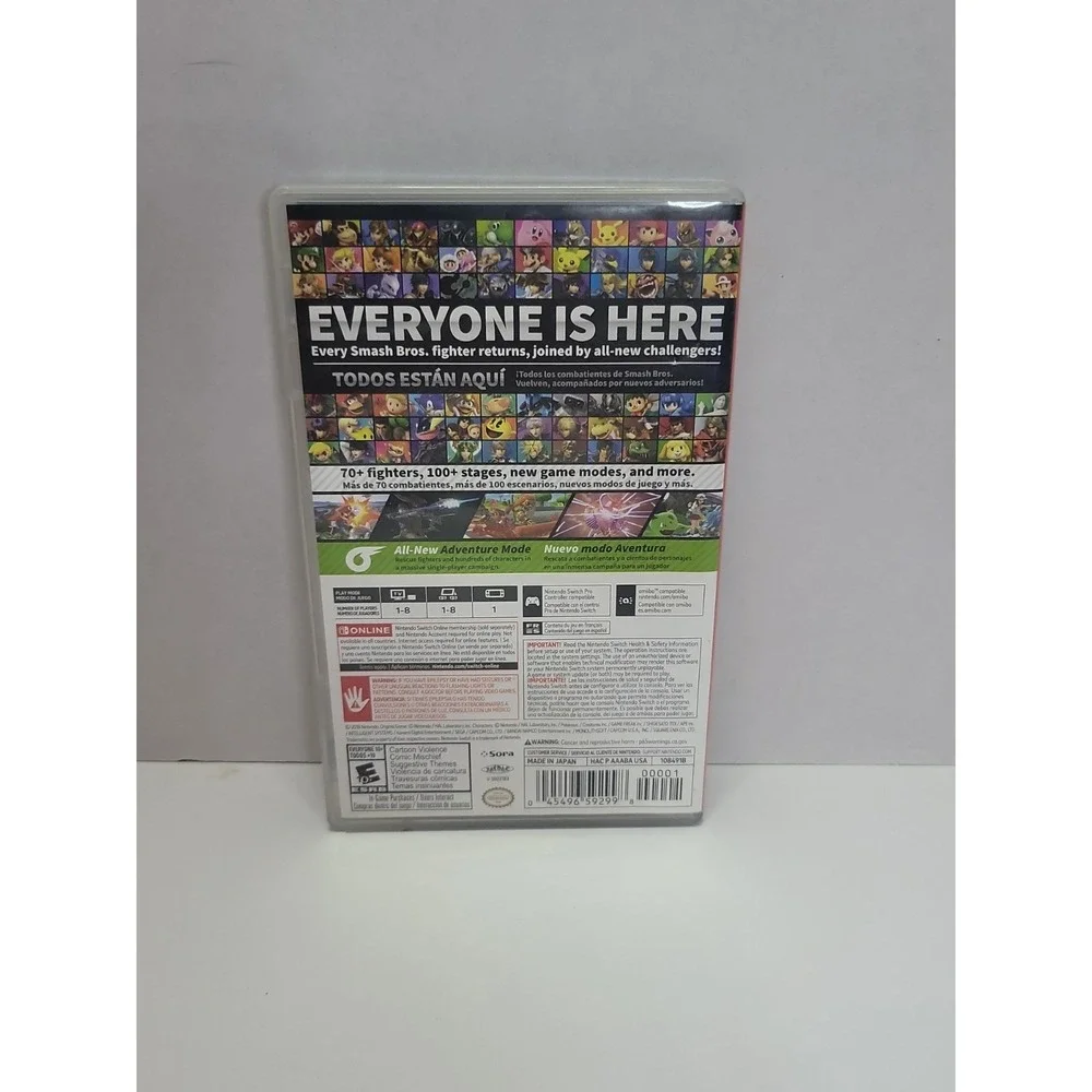 Super Smash Bros. Ultimate‎ (Nintendo Switch, 2018) 
