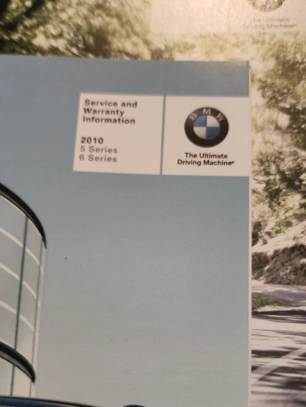 BMW branded leather