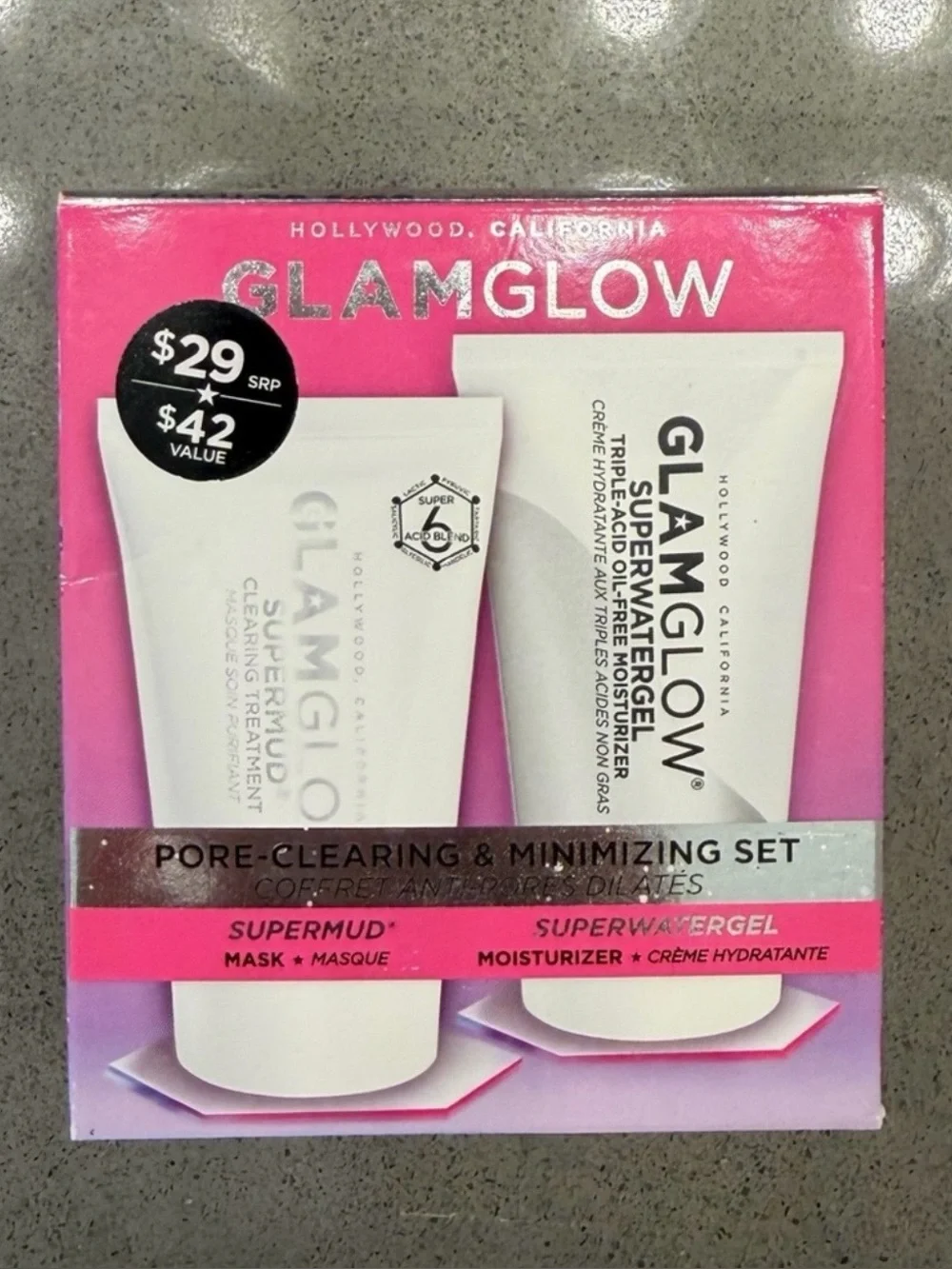 GLAMGLOW supermud superwatergel