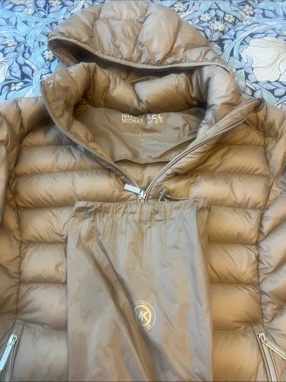 Michael Kors lightweight quilted