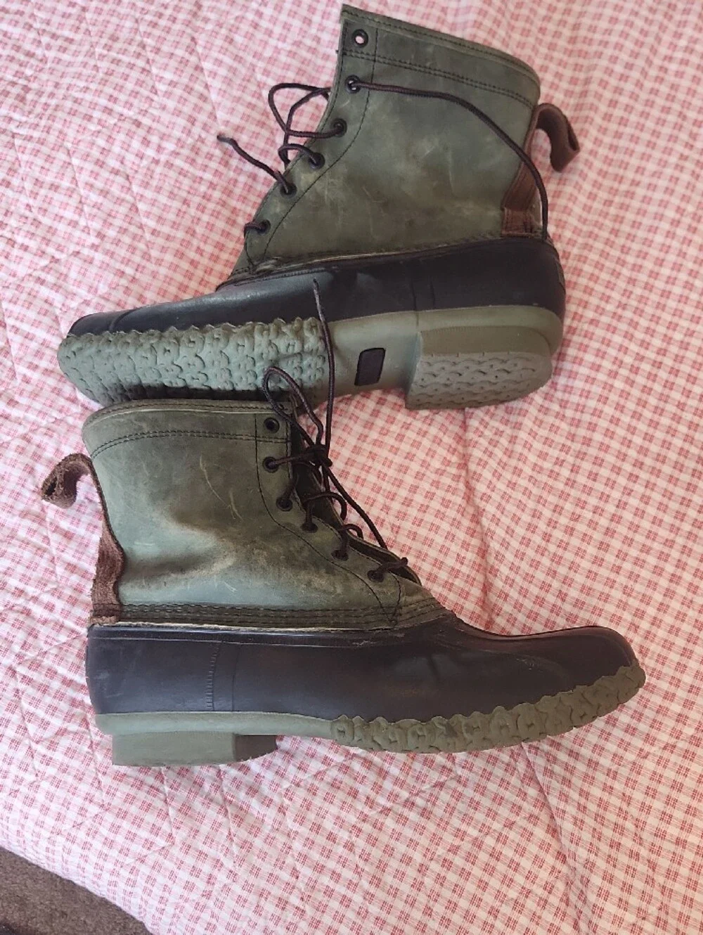L.L. Bean boots fishing life