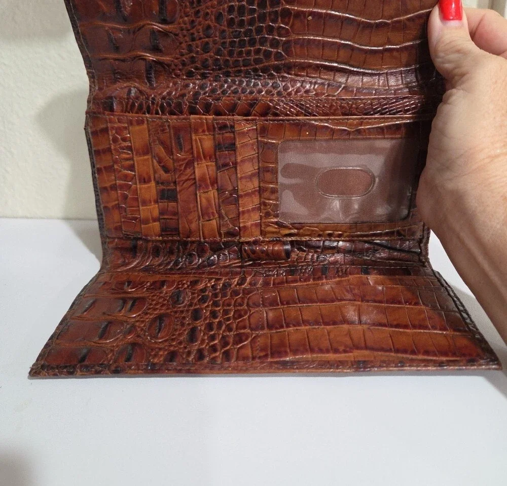 Brahmin brown croc
