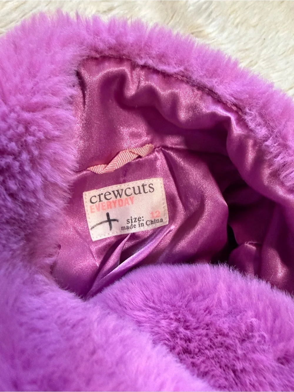 Crewcuts orchid faux