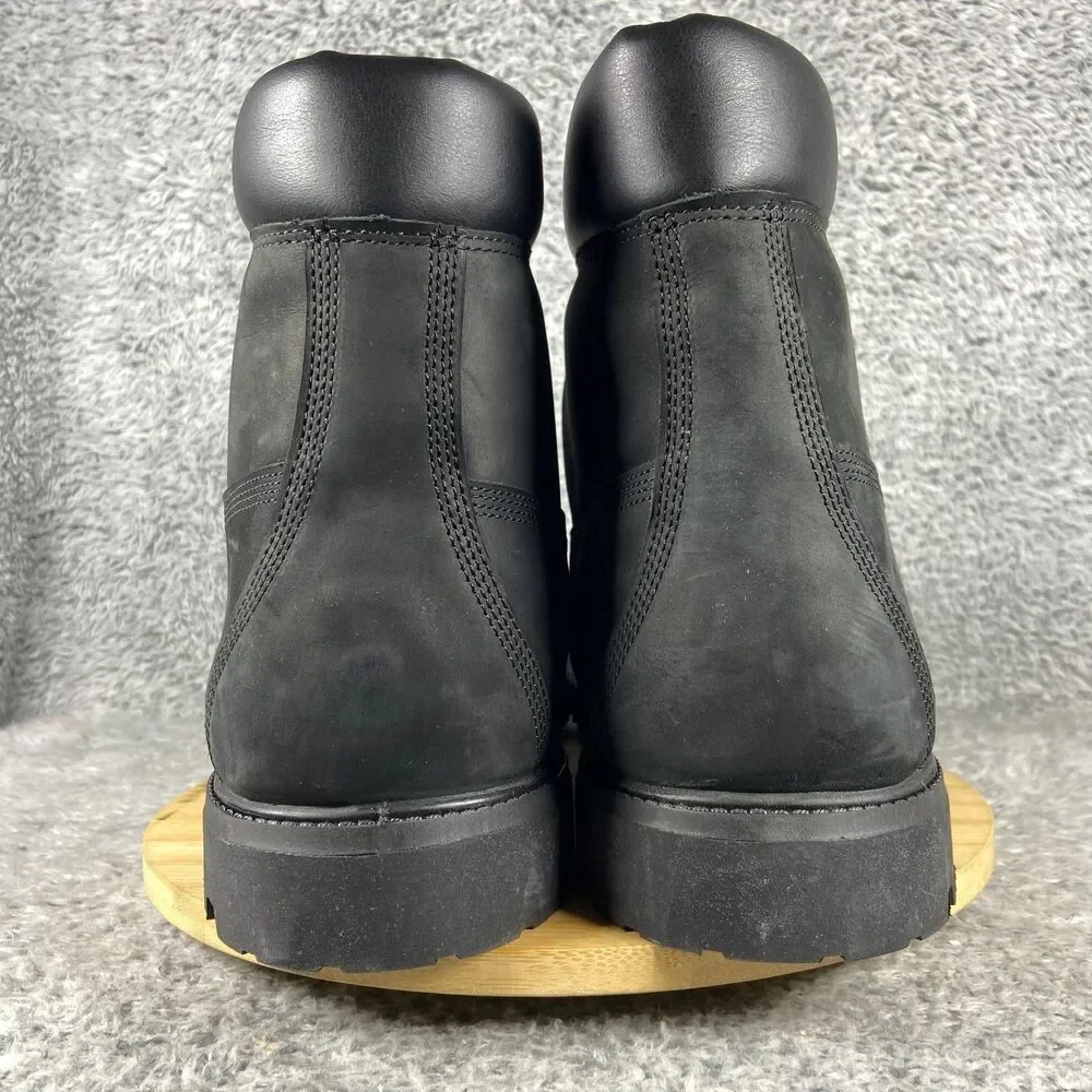 Size 18 Timberland Premium 6-Inch Waterproof Boot Men Black