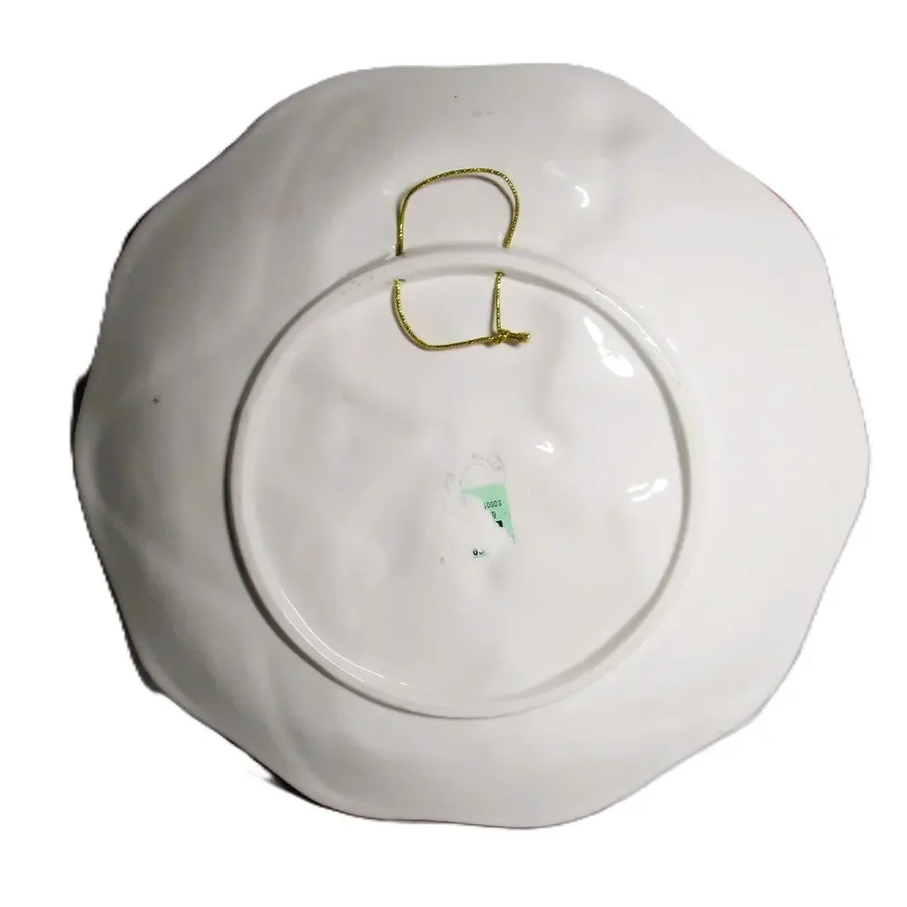 Vintage round ceramic