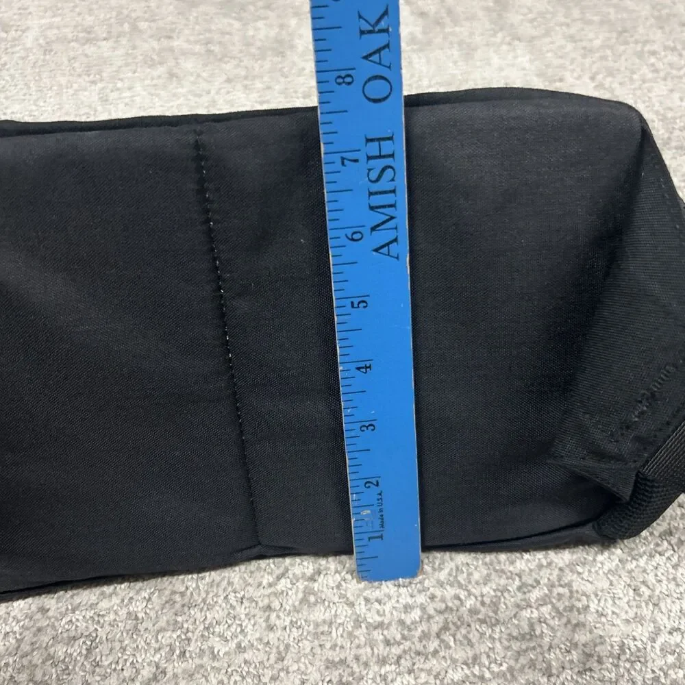 The North Face Lumbar Pack Black Hiking Waist Bag Dual Bottle Holders Adjustable