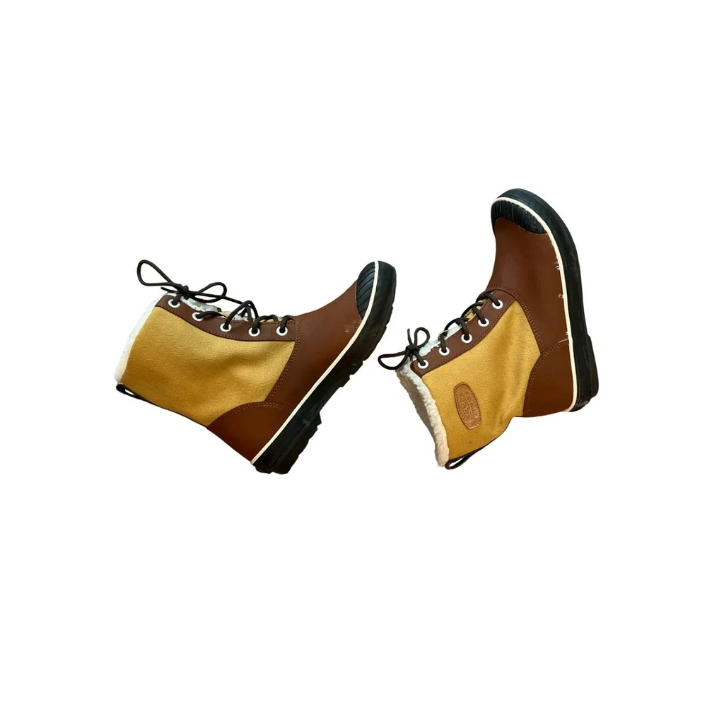 Keen tan winter colorway