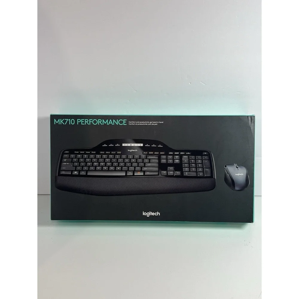 Logitech MK710 Wireless Keyboard and Mouse Combo A3 No Dongle With Box