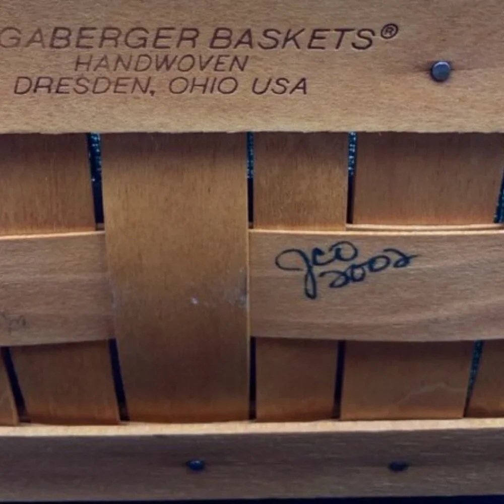 Longaberger basket rectangle