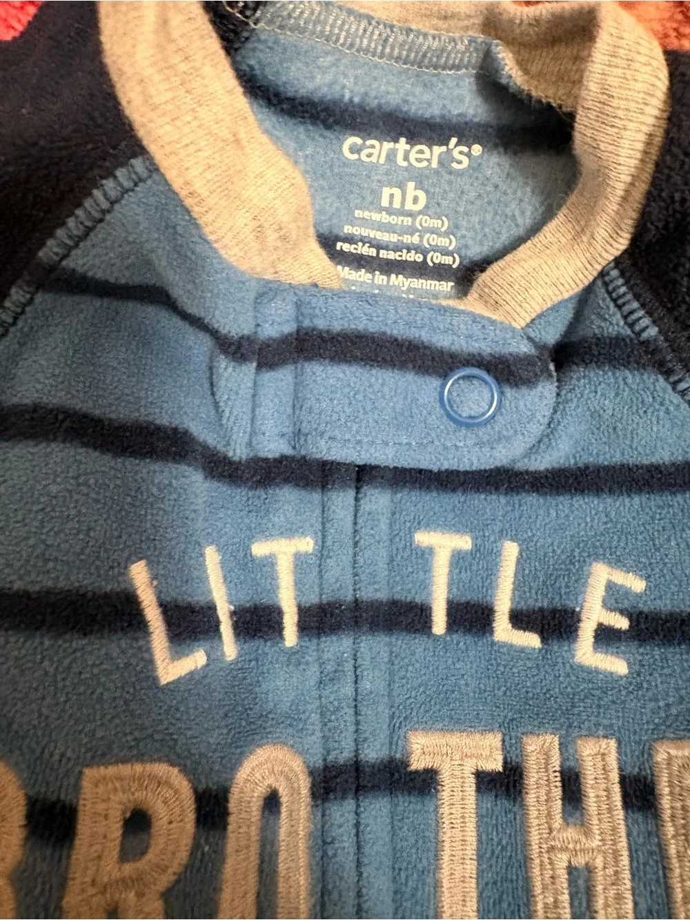 Carters soft striped