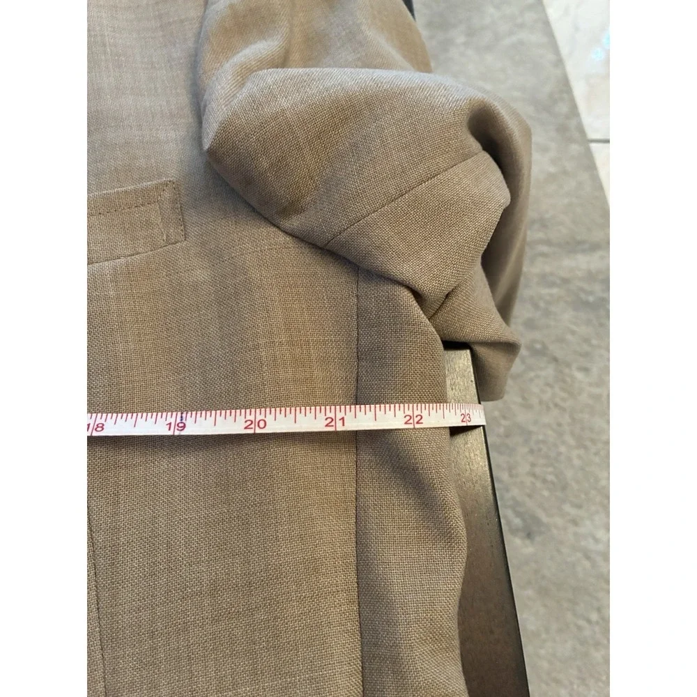 Jack Nicklaus Golden Bear‎ Hart Schaffner Marx Beige Blazer Mens half lined