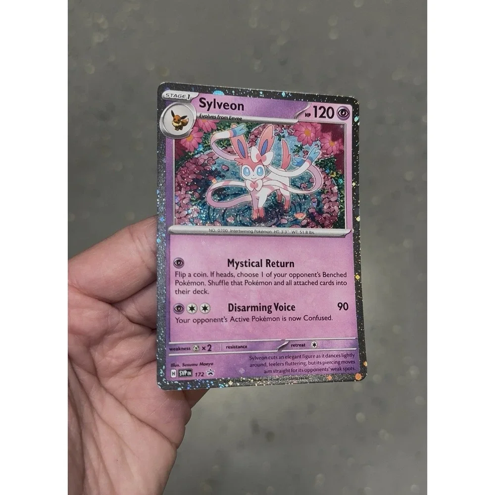 Sylveon 172 FART SWIRL 🌀 Cosmos Holo‎ Sv: Scarlet & Violet Promo Cards Holo NM