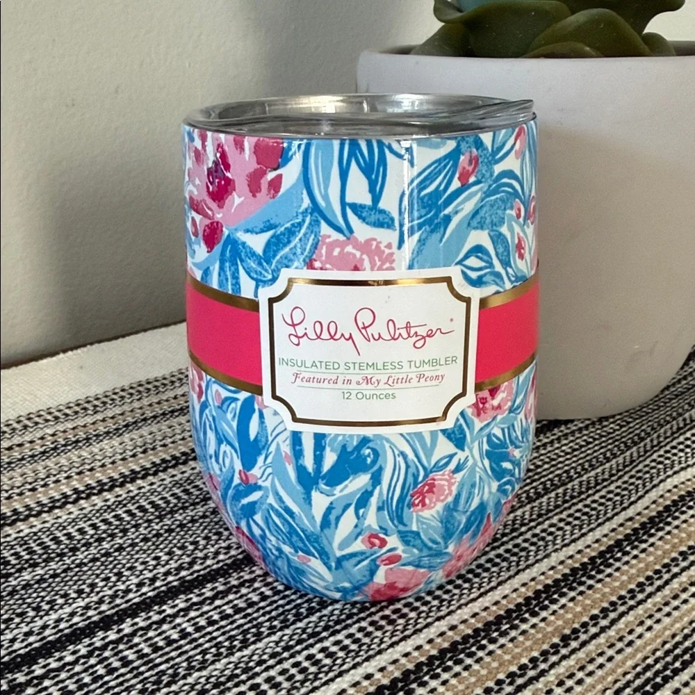 Lilly Pulitzer chic tumbler