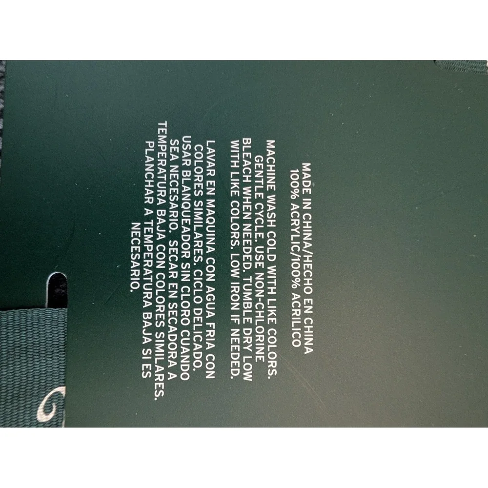 Woolrich green label