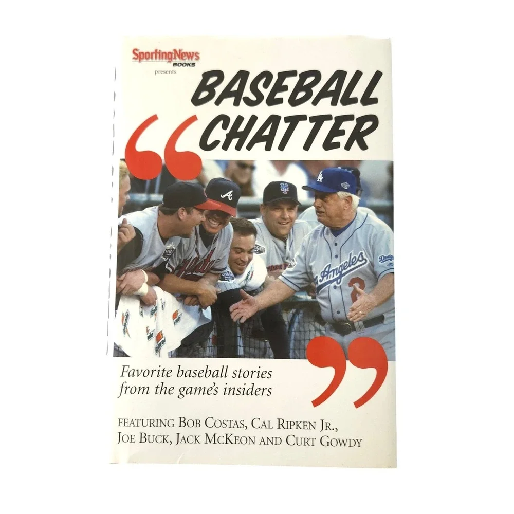 Baseball Chatter Sporting News Books Hardcover Vintage 2004‎ MLB Stories