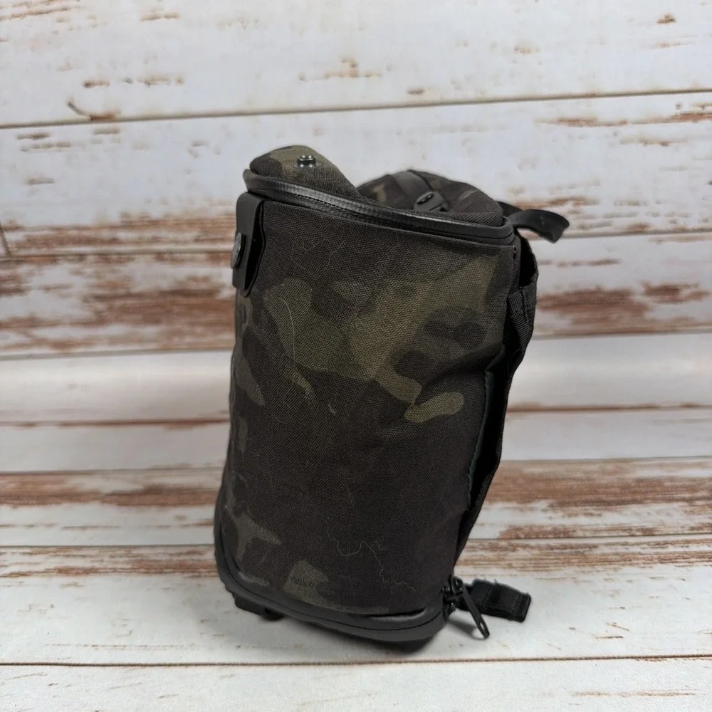 Boundary Supply Camo Camera Bag Expandable Padded Modular Tech Insert 9x7.5