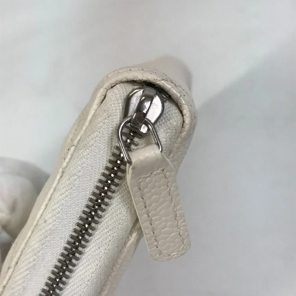 CHANEL white caviar