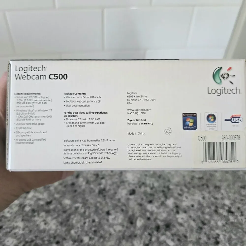 Logitech webcam c500