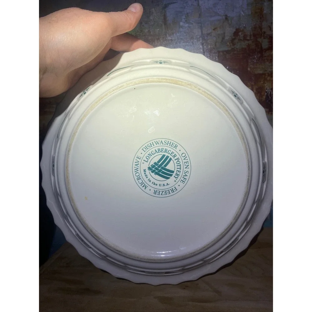 Longaberger pottery woven