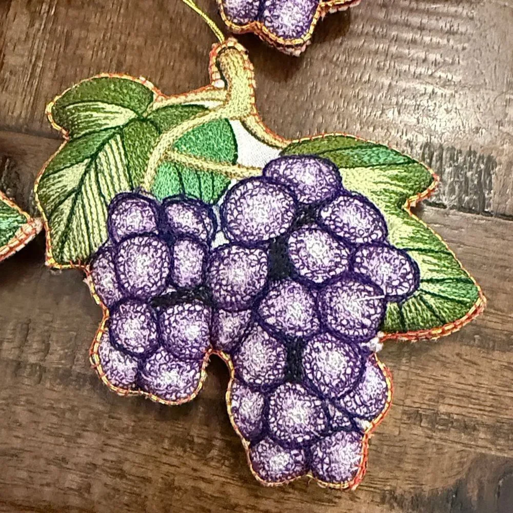 N/A vintage embroidered