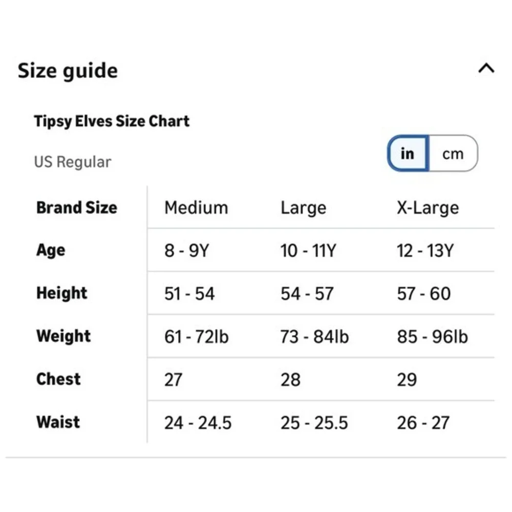 Tipsy Elves type one