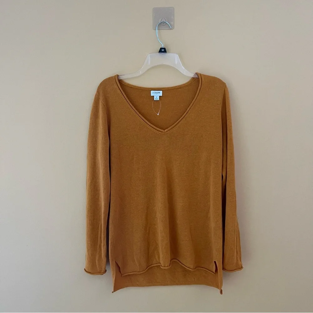 J. Crew crew mustard