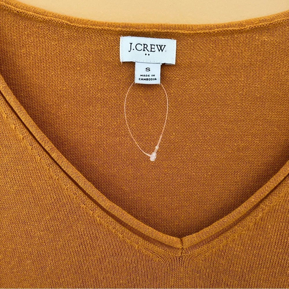 J. Crew crew mustard