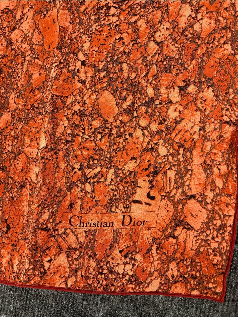 Dior designer velvet