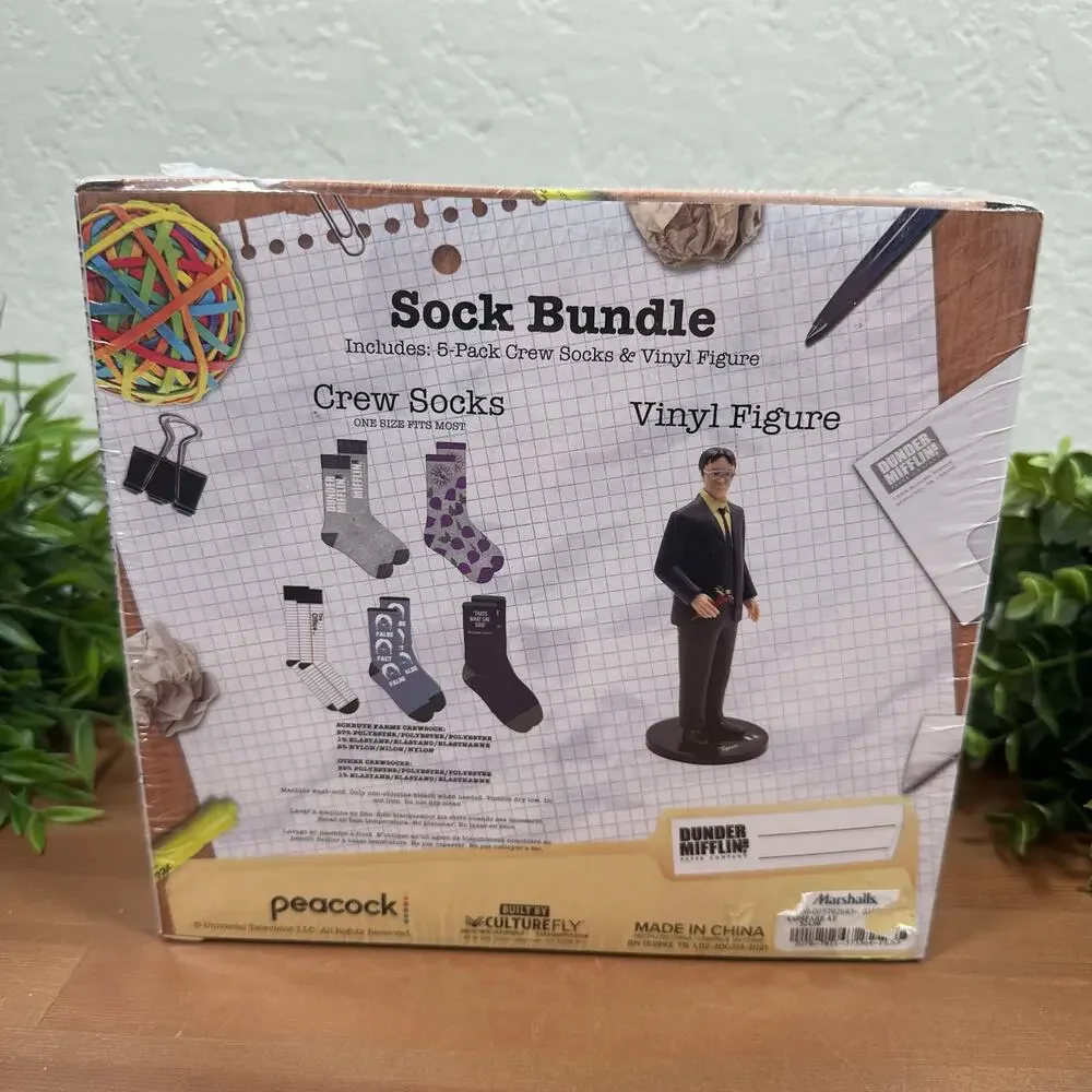 The Office dwight figure socks