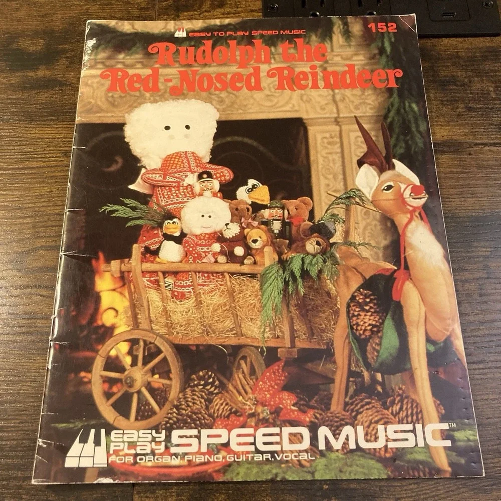 Rudolph The Red Nosed Reindeer TV Movie Songbook Piano‎ Guitar Couple of Misfits